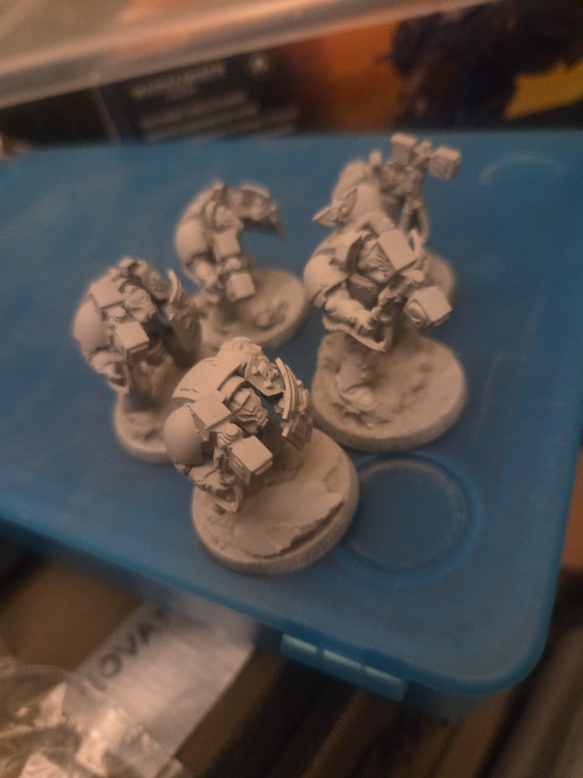 Games Workshop Warhammer Space Marines - Assault Terminators Hammers + Shield2