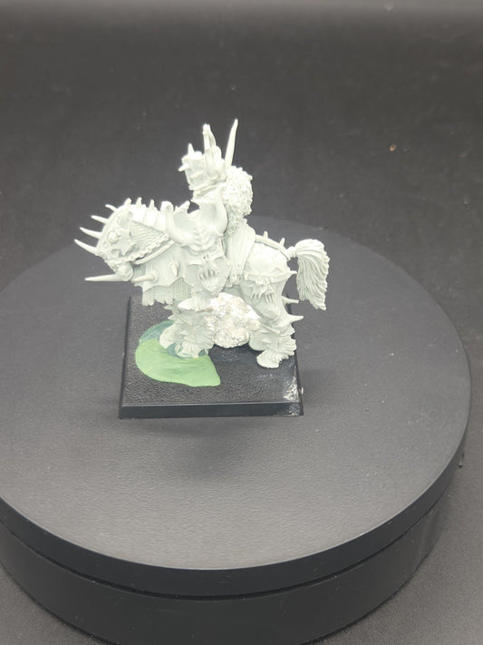 Chaos Lord on Daemonic Mount (Finecast) Slaves to Darkness AoS 1