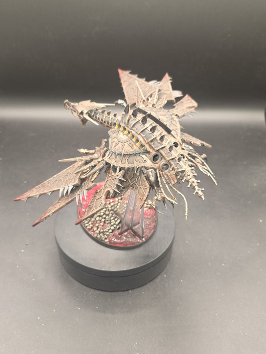 Warhammer 40k Chaos Space Marines - Heldrake Iron Warriors painted & based well1