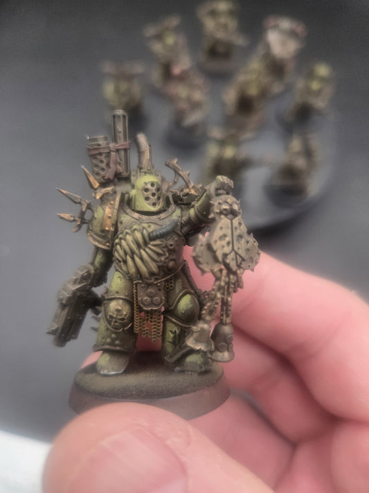Deathguard Plague Marines x10 - Well Painted #6850 Tabletop Ready 1