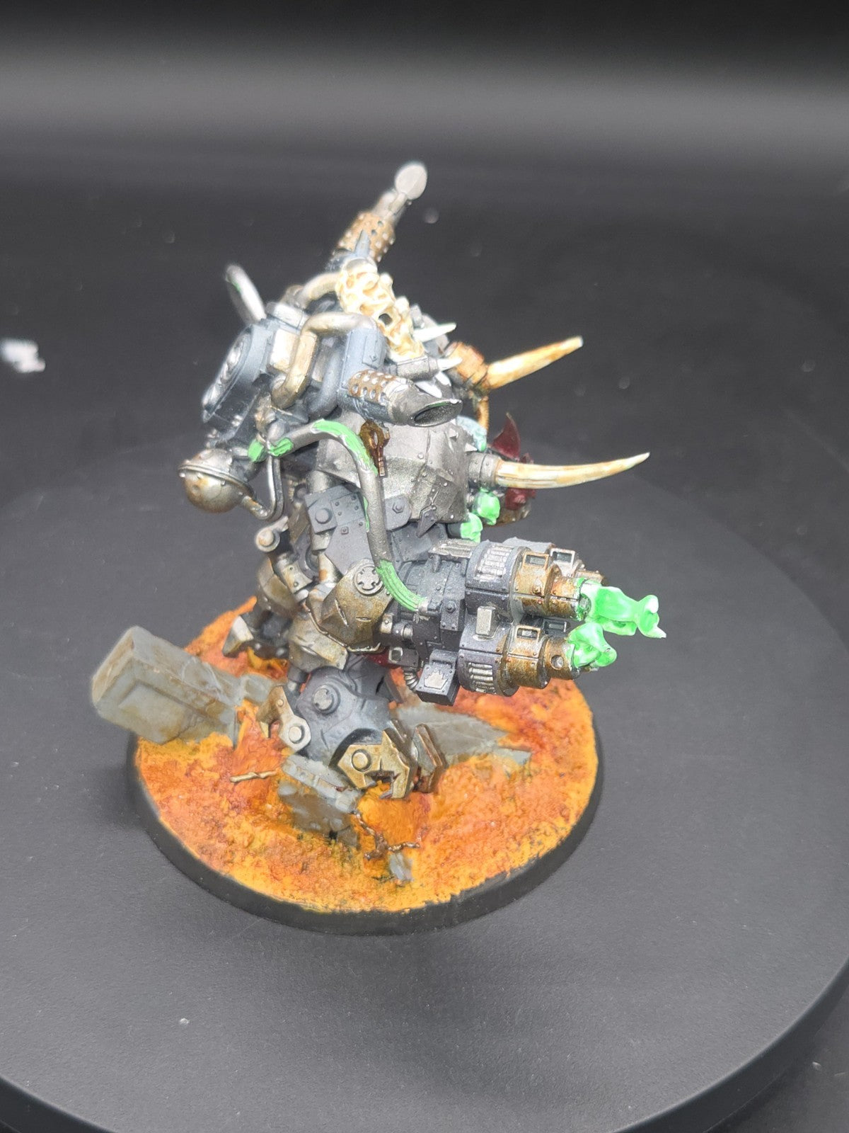 Warhammer 40k Ghazghkull Thraka Tabletop ready. Painted. No Mauri 3