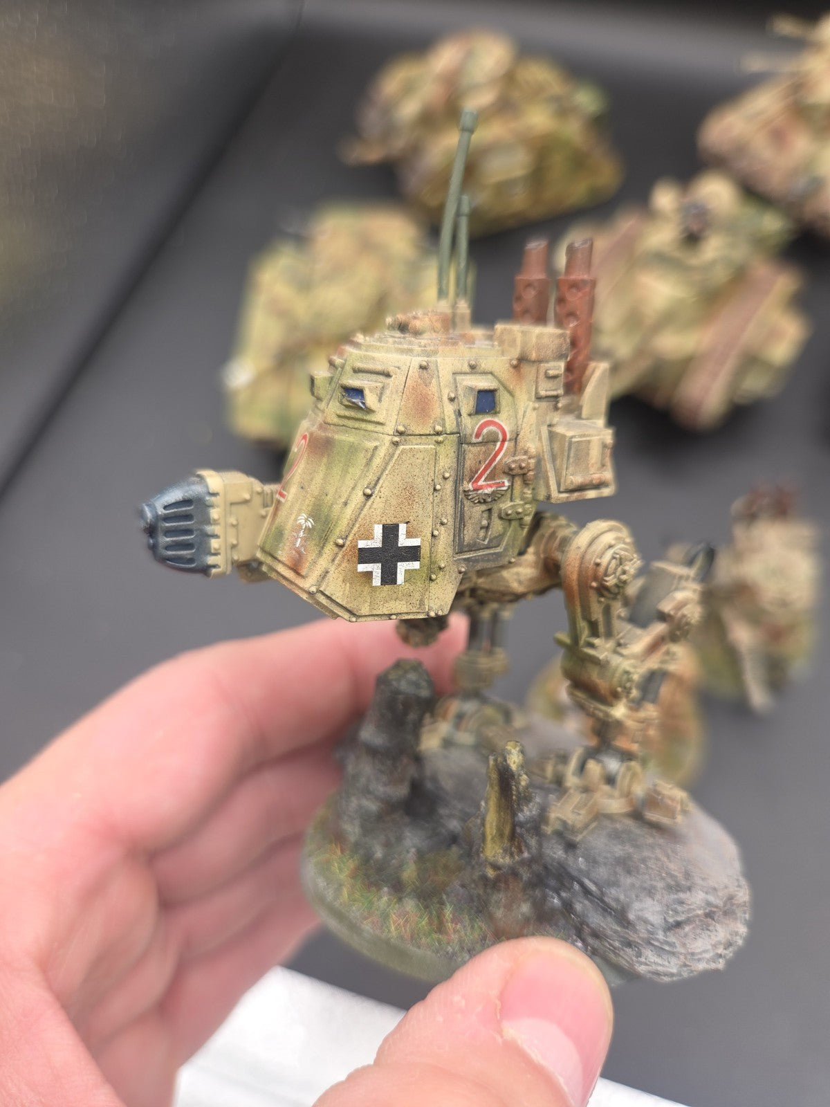 40k Cadian Army Armor see description. Dps painted  See description 6