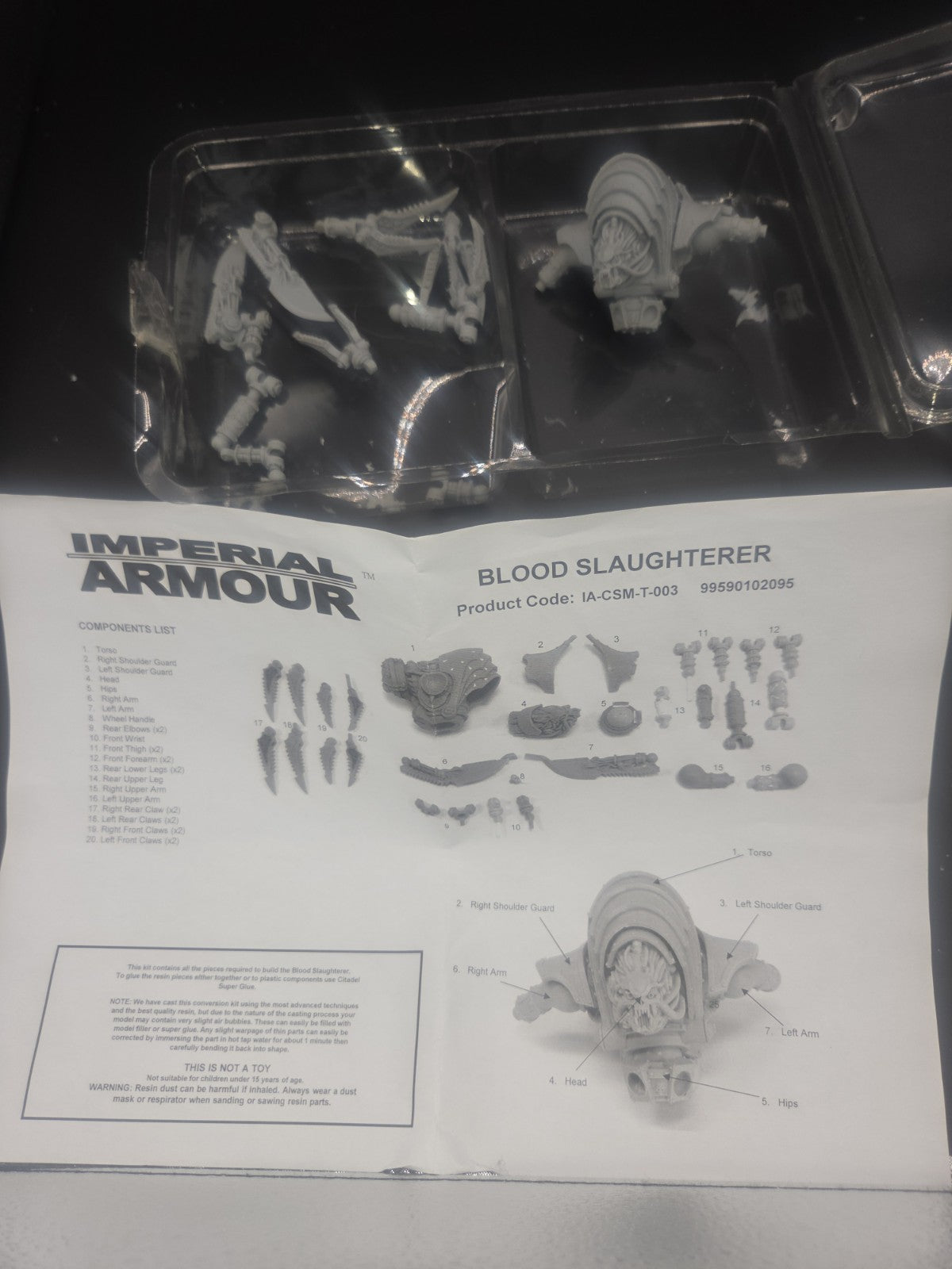 Forge World Khorne Blood Slaughterer Impaler  World Eaters1