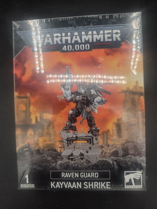 Raven Guard Kayvaan Shrike - Warhammer 40k - NiB Sealed 55-150