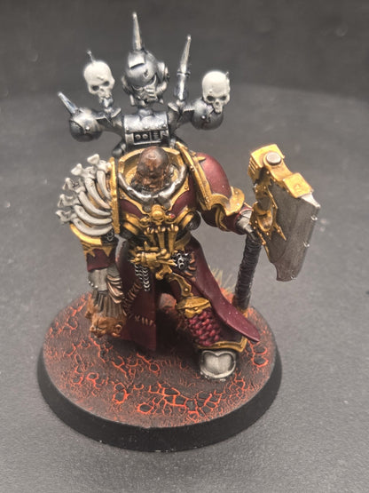 Chaos Space Marines Master of Executions - Warhammer 40k Painted & Based0