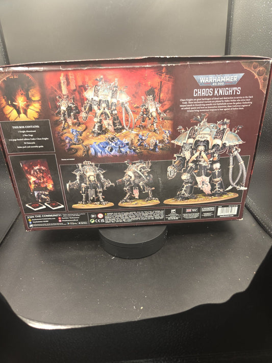 Warhammer 40k Chaos Knights Army Set NiB See description 1