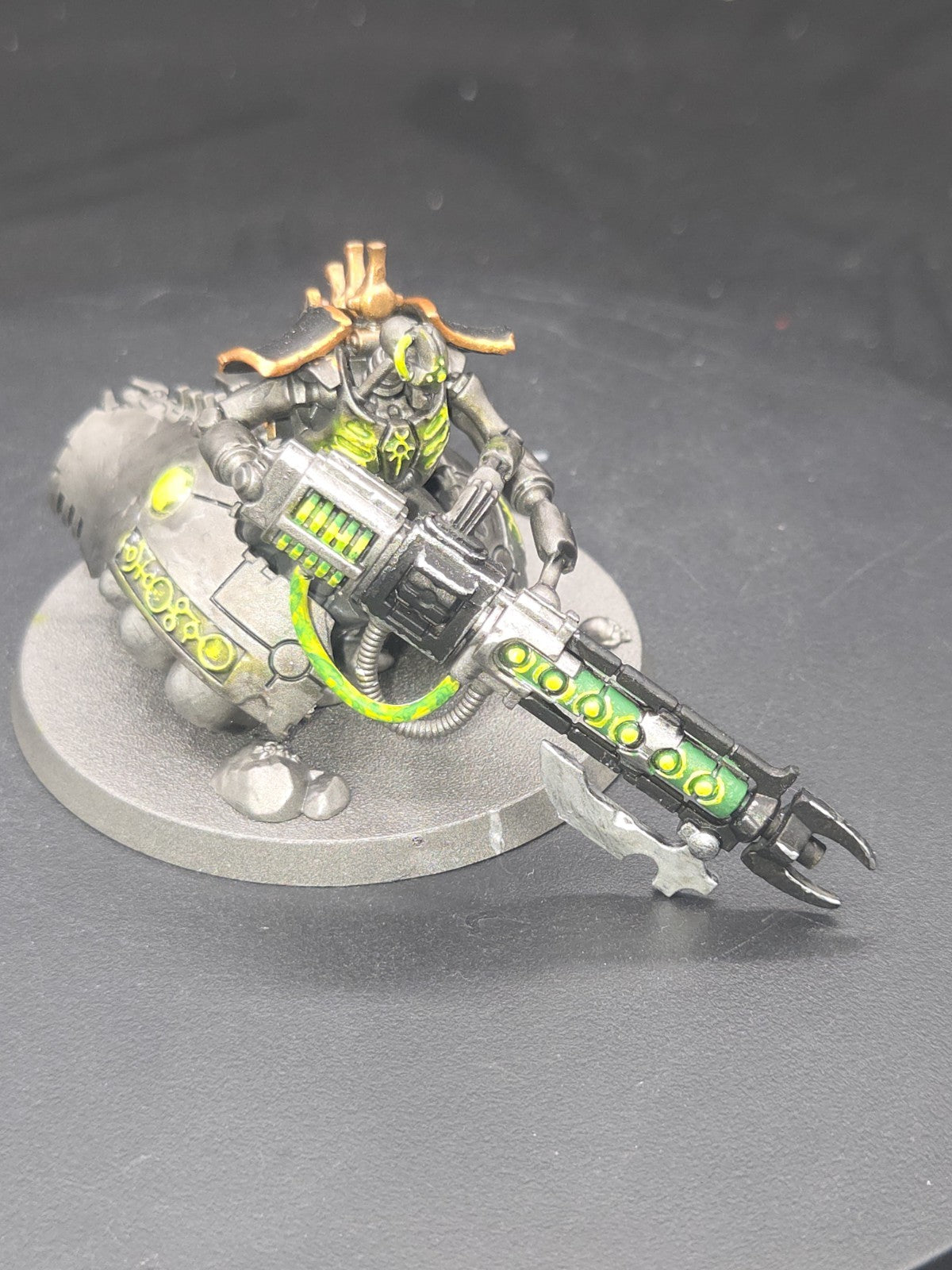Warhammer 40K Necrons Lokhust Heavy Destroyer Assembled Painted0