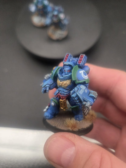 Warhammer 40k Space Marines Ultramarines Primaris Aggressors x3 Painted7