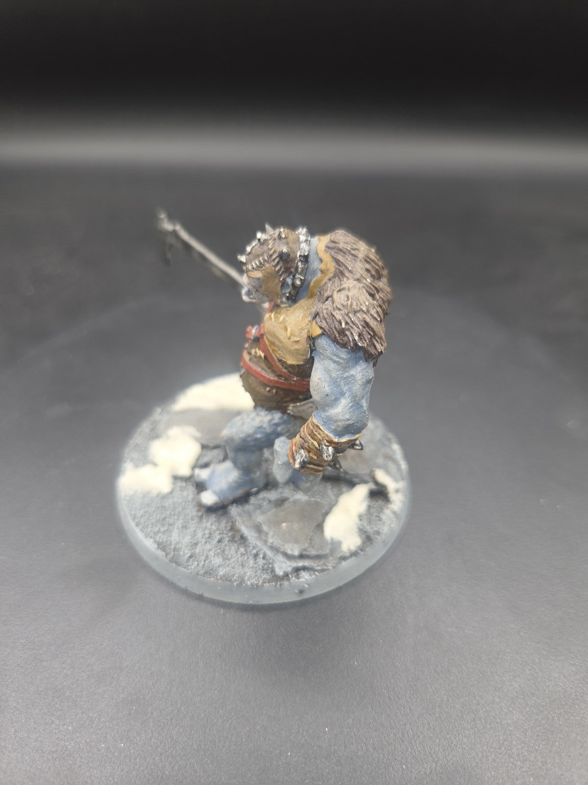 GW MESBG Buhrdur Hill Troll Chieftain OOP Metal Lord of the Rings Tabletop Ready1