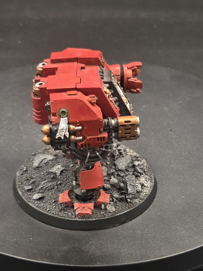 Warhammer 40K Blood Angels Dreadnought x3 Tabletop Ready paint.1