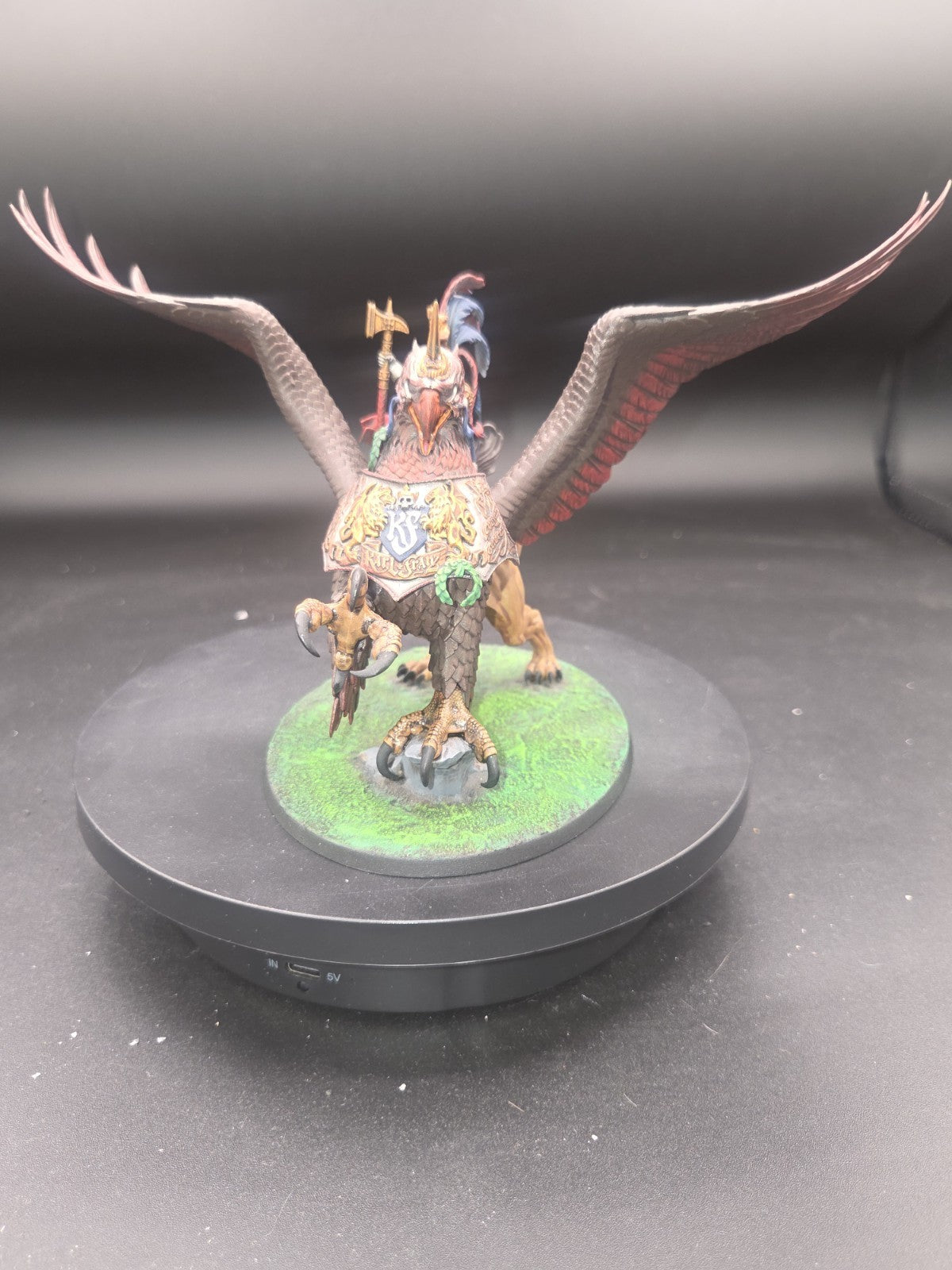 Warhammer Old World General Of The Empire On Imperial Griffon Well Painted 0