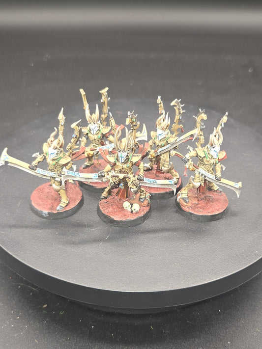 DRUKHARI x5 Incubi Very well painted Warhammer 40K 36180