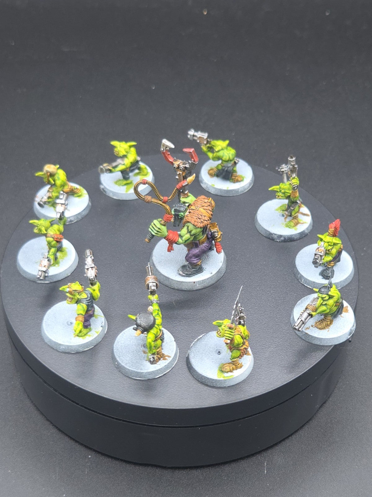 ORKS  Gretchin With Runtherd nicely painted Warhammer 40K 1