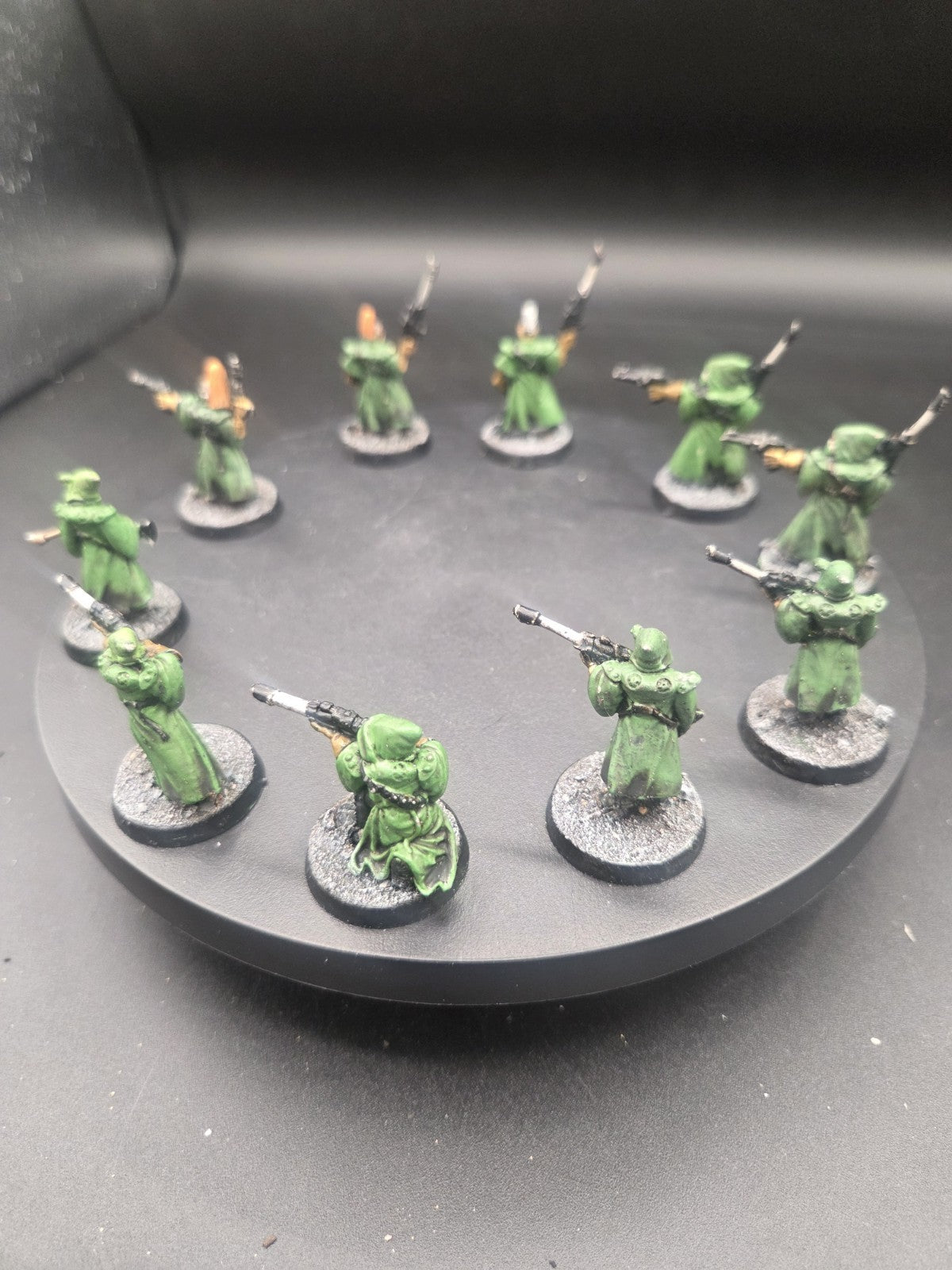 Warhammer 40k Aeldari  Eldar Ranger Scouts 10x OOP Metal - Painted 2E RT2