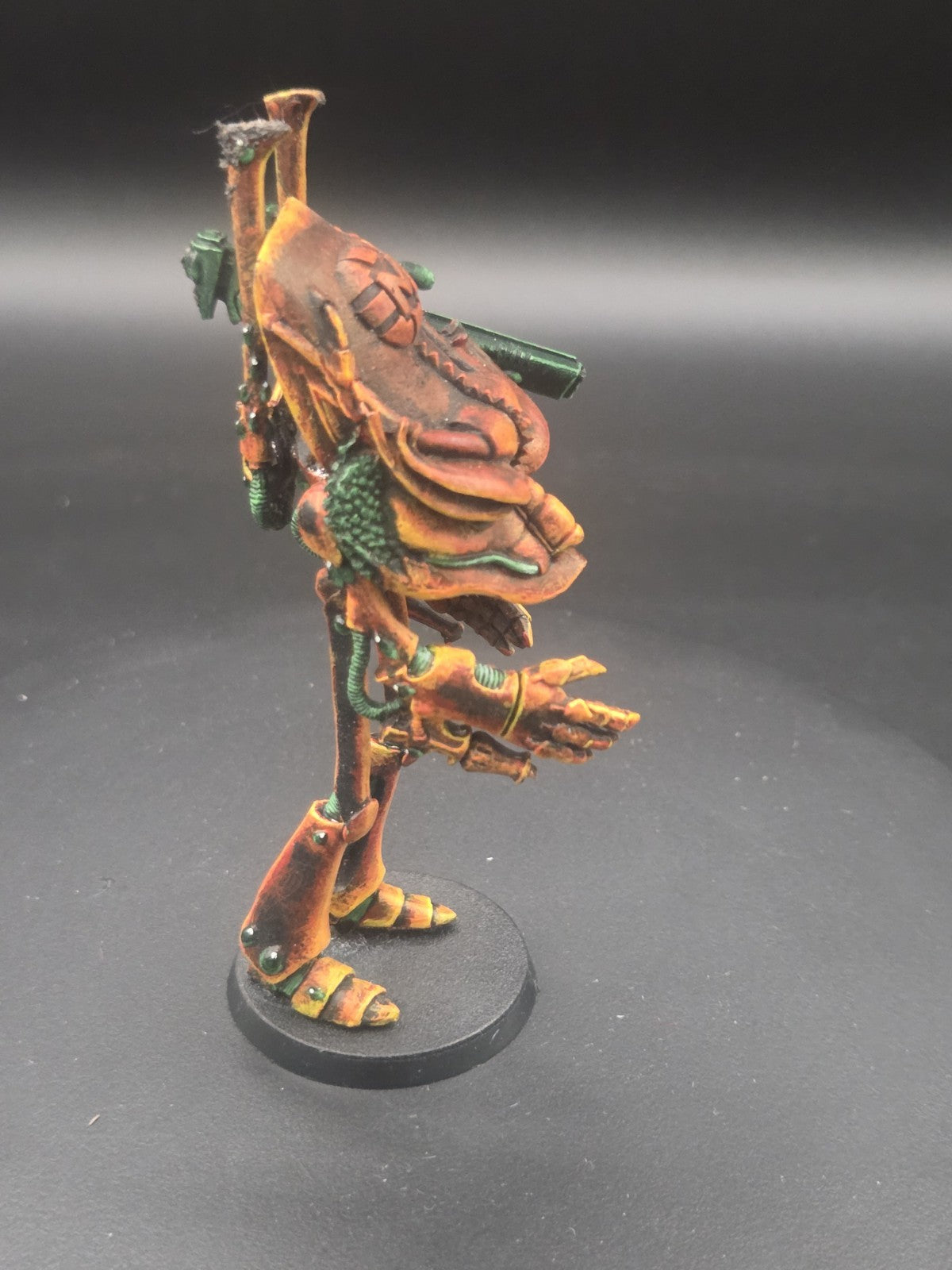 Warhammer 40k Eldar Dreadnought Wraithlord Painted 2nd kitbash Metal OOP 3