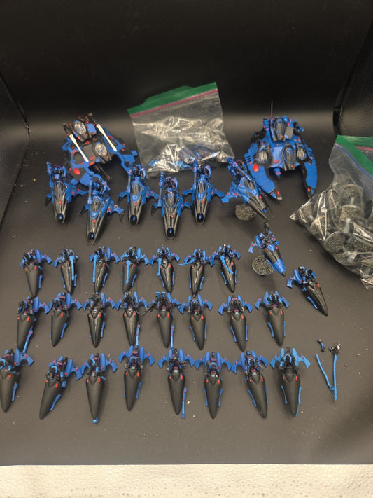 Warhammer 40k - Aeldari - Eldar Vehicle Lot - Falcon- Vyper - Windrunners0