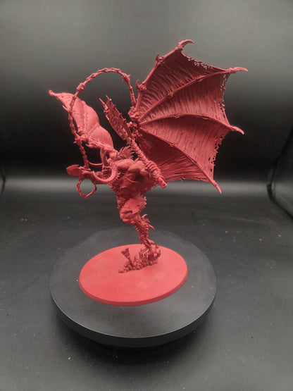 Warhammer Age of Sigmar Blades of Khorne Bloodthirster built + primed1