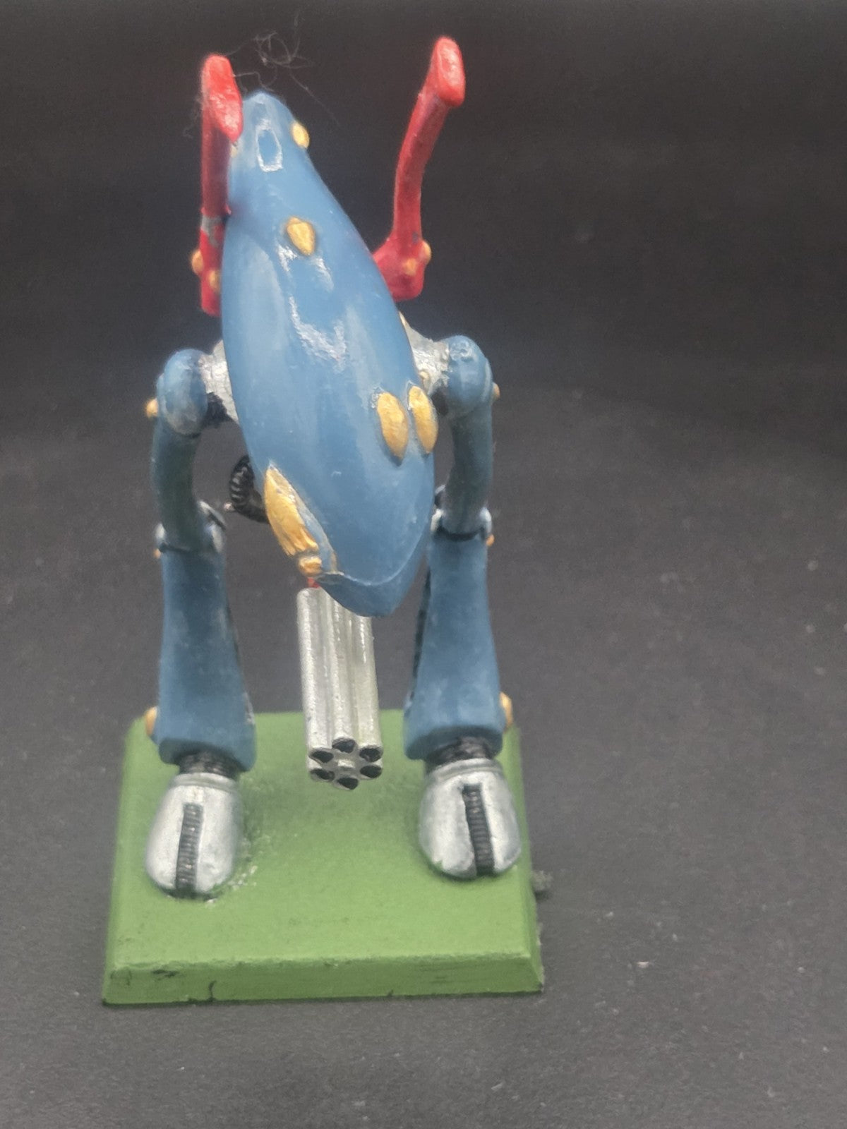 Warhammer 40k Eldar Dreadnought Wraithlord Painted  Metal OOP 0