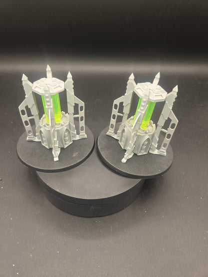 Secret Weapon Terrain Gothic Power Generator x2 Necron Terrain2