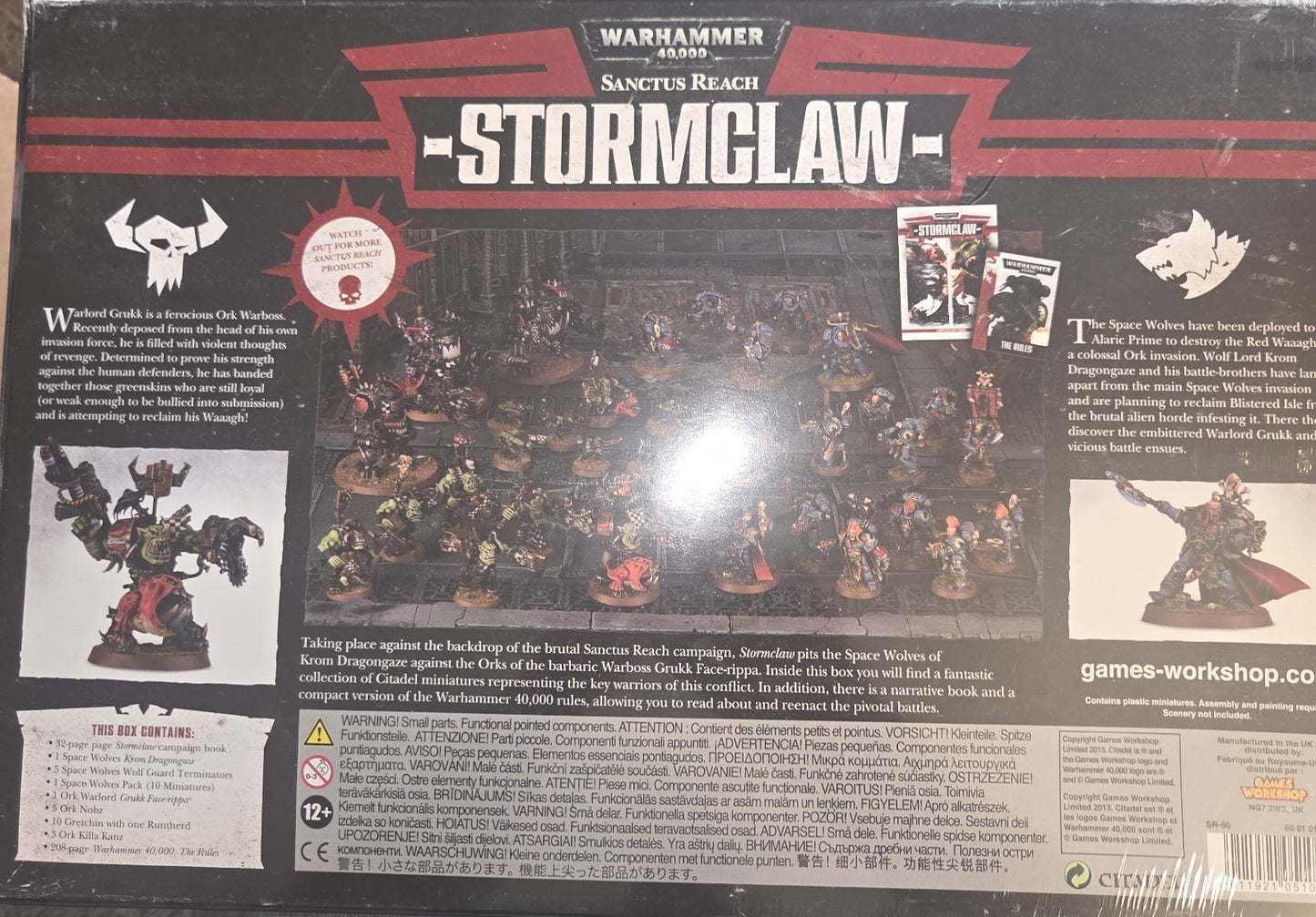 Stormclaw Sanctus Reach Box  Sealed NiB Warhammer 40K 1
