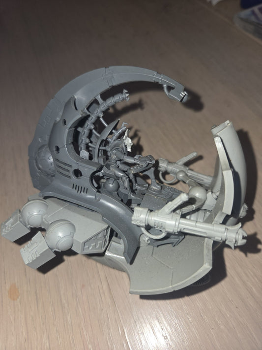 Warhammer 40k: Necron Forgeworld Tesseract Ark OOP Rare 1