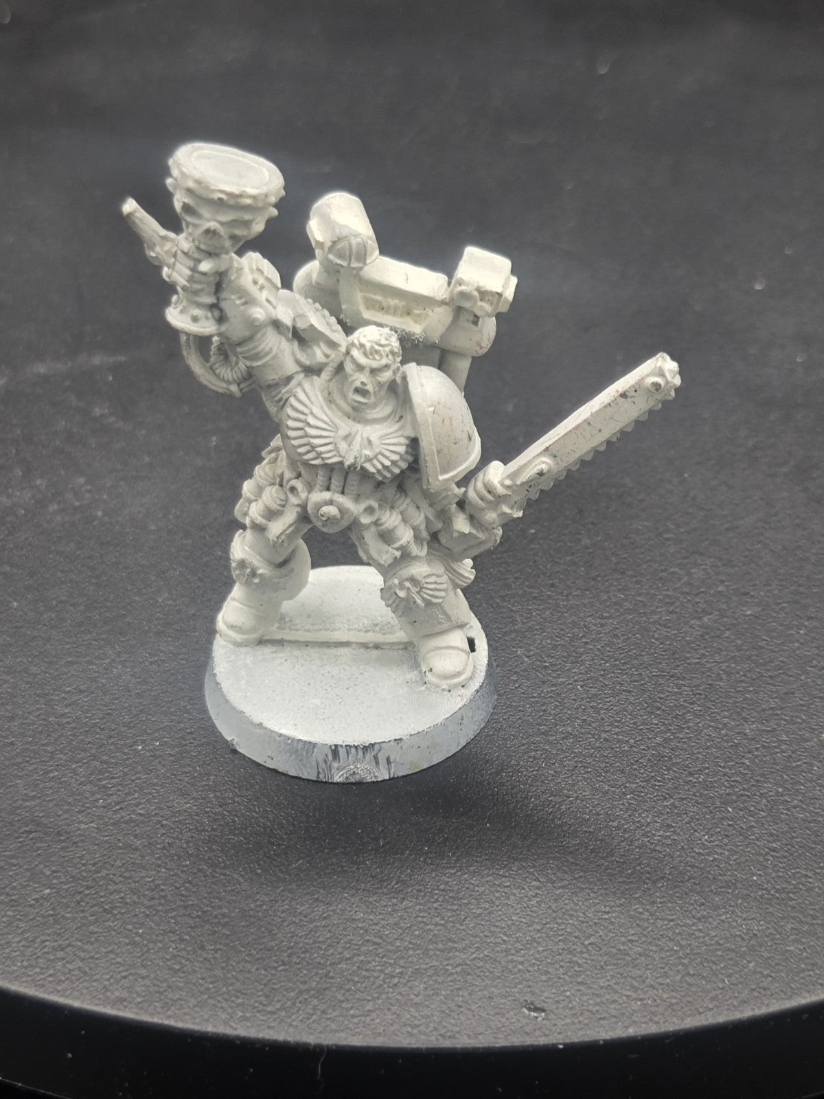 Warhammer 40K Metal Blood Angels Brother Corbulo Sanguinary Priest - RARE & OOP0