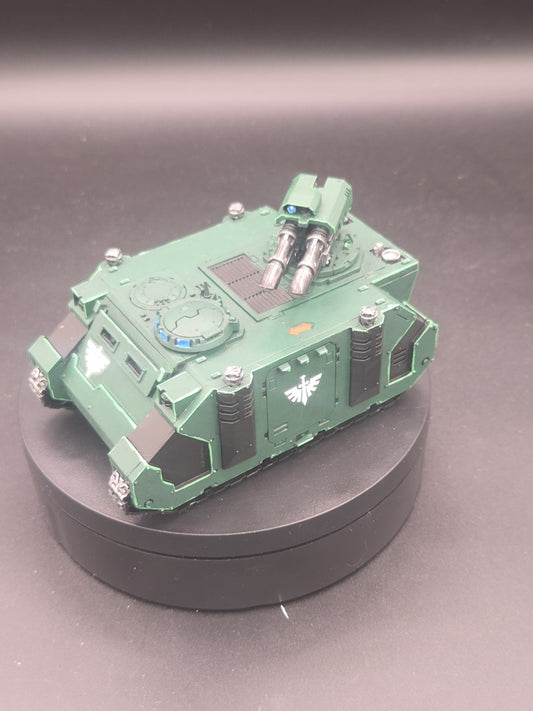 Dark Angels Razorback/Rhino  well painted 3 available exact same0