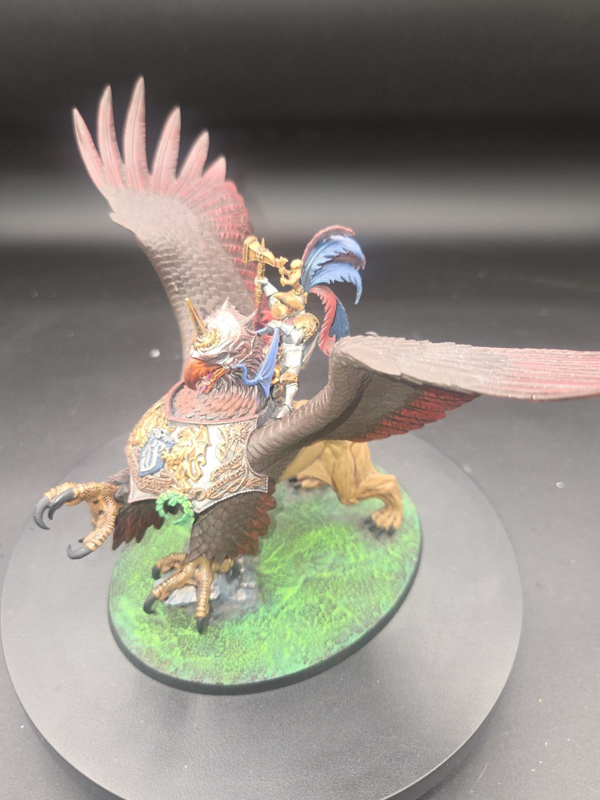 Warhammer Old World General Of The Empire On Imperial Griffon Well Painted 1
