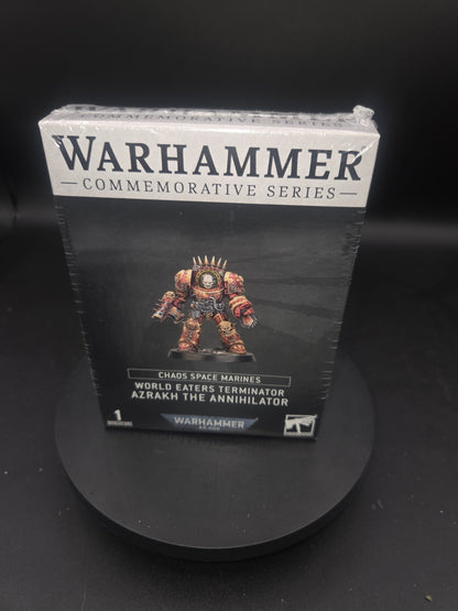 Warhammer + 40k World Eaters Terminator Azrakh The Annihilator NiB Sealed0