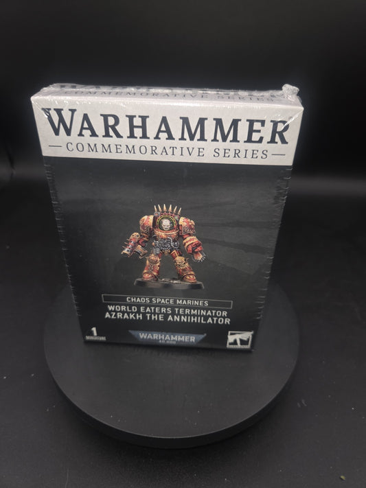 Warhammer + 40k World Eaters Terminator Azrakh The Annihilator NiB Sealed0