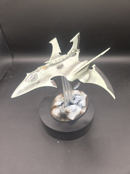 Games Workshop Warhammer 40k Aeldari Hemlock Wraithfighter Pro painted based1