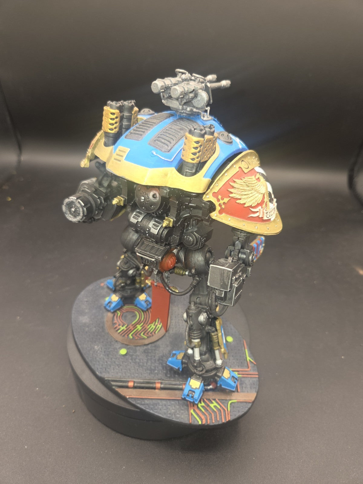40k Knight Crusader House Terryn Forgeworld upgrade kit well painted2