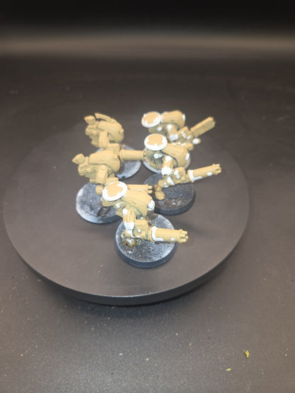 Games Workshop Warhammer 40K Tau Stealth Suit x5 partial paint3