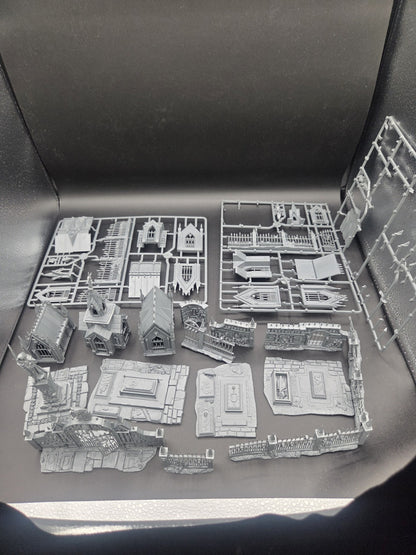 Garden Of Morr Sigmarite Mausoleum Scenery Terrain Half built1