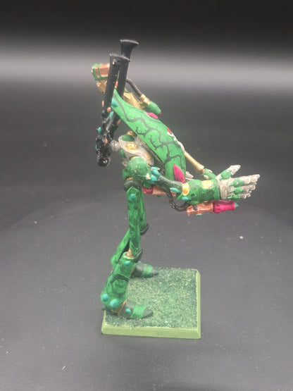 Warhammer 40k Eldar Dreadnought Wraithlord Painted 2nd  Metal OOP 3