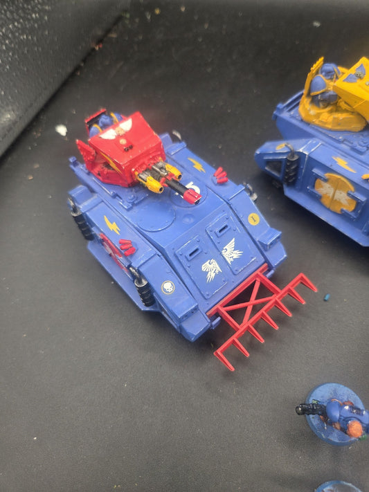 Space Marines 2E Ultramarines Metal lot Well painted1