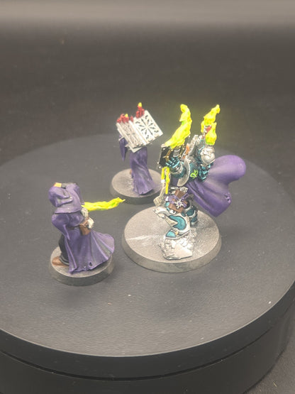 Chaos Space Marines Dark Apostle Well Painted Tabletop Ready Alpha Legion1