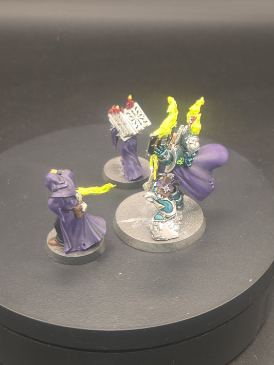 Chaos Space Marines Dark Apostle Well Painted Tabletop Ready Alpha Legion1