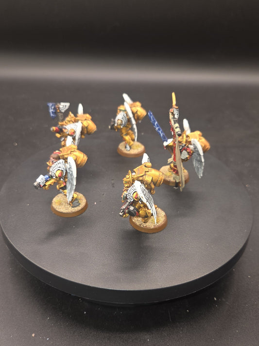BLOOD ANGELS  Sanguinary Guard x5 Tabletop Ready Well Painted 1