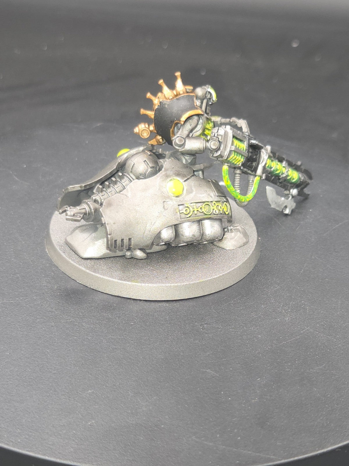 Warhammer 40K Necrons Lokhust Heavy Destroyer Assembled Painted3