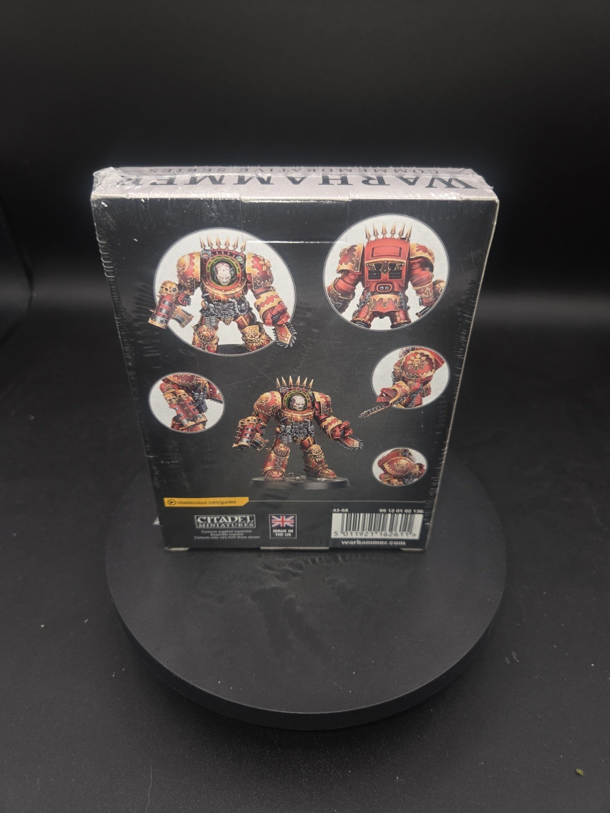 Warhammer + 40k World Eaters Terminator Azrakh The Annihilator NiB Sealed1