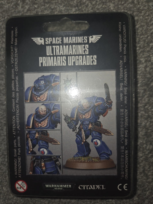 Space Marine Ultramarines Primaris Upgrade Set Warhammer 40,000 BNIB x30