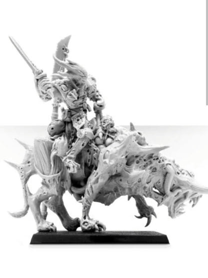 Warhammer Forgeworld Fantasy Chaos Kazyk the Befouled Resin NoS No Bag1