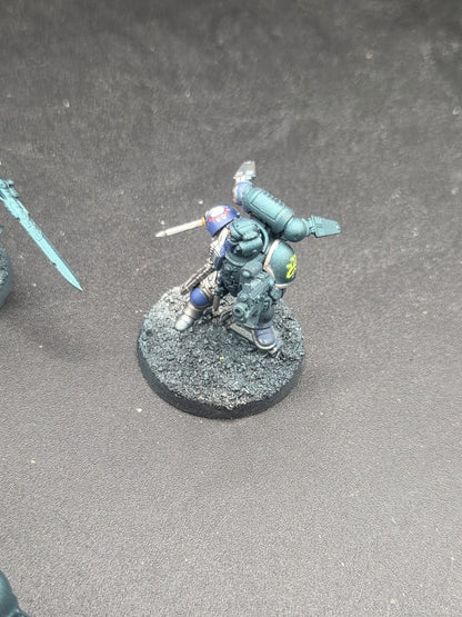 Warhammer 40k Primaris Space Marine Army Alpha Legion lot Unique Paintjob6