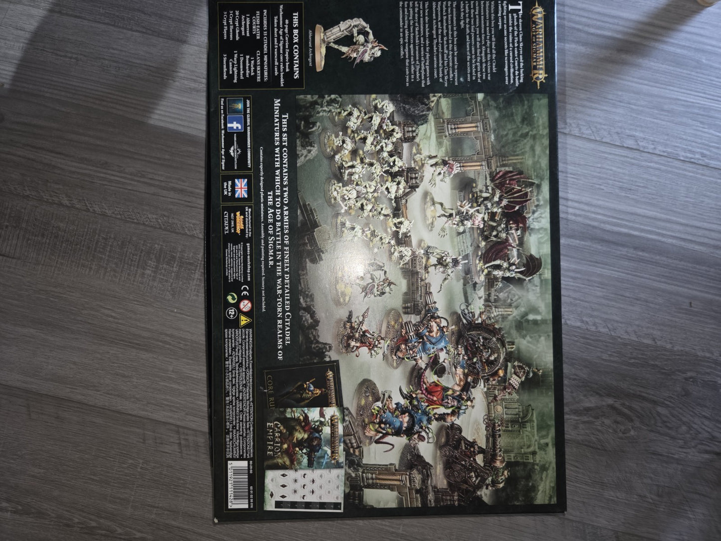 Games Workshop Warhammer Age of Sigmar Carrion Empire Boxed Set NiB1
