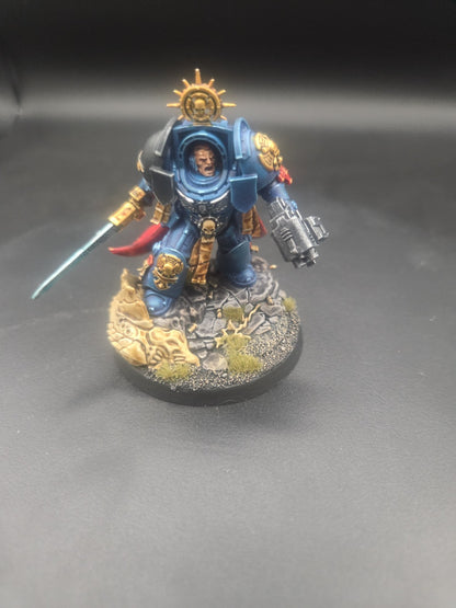 Well Painted Captain in Terminator Armour  Tabletop Ready Warhammer 40k0