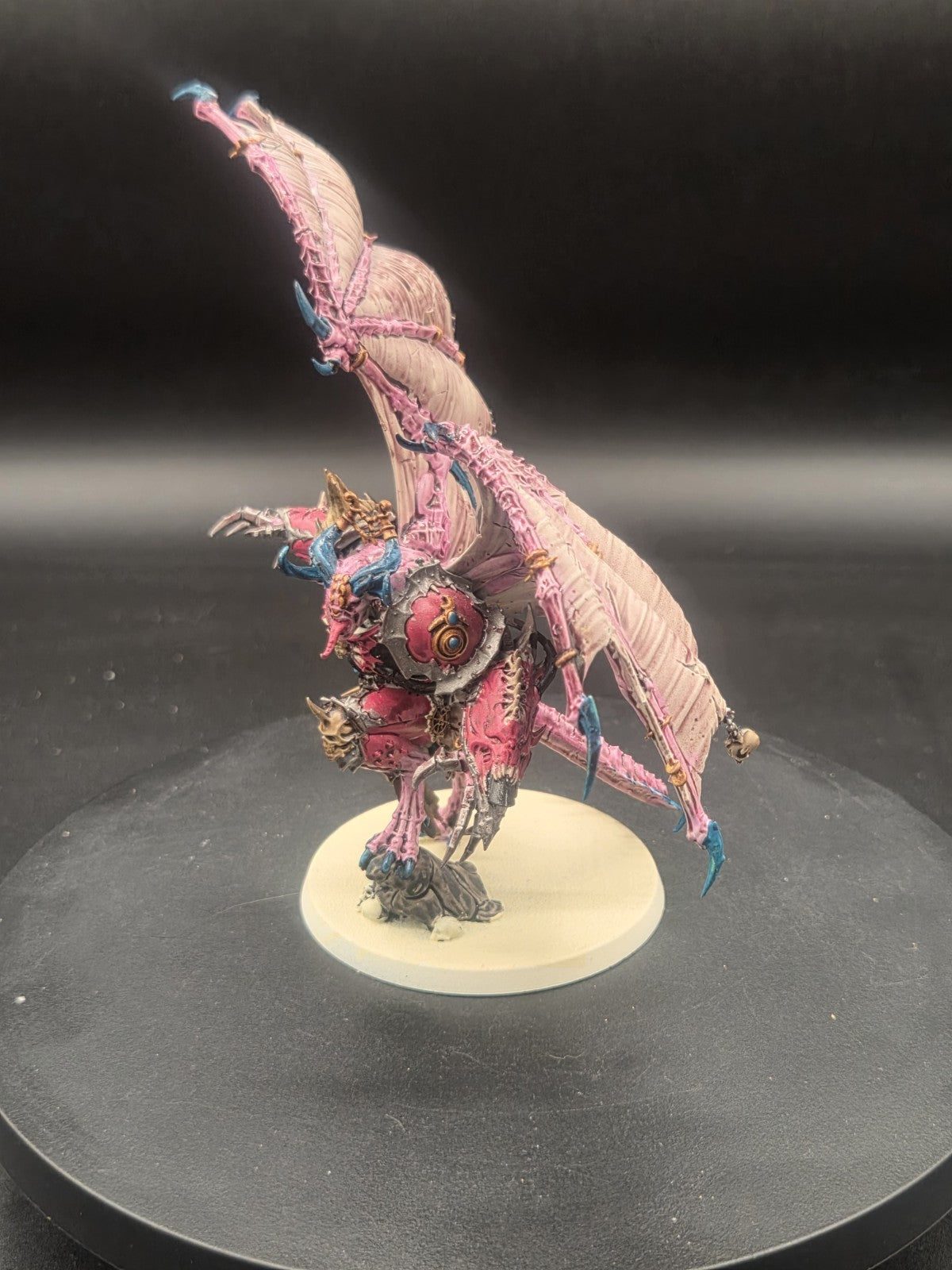 warhammer 40k Tzeench Demon Prince w/wings Tabletop Ready Painted 1