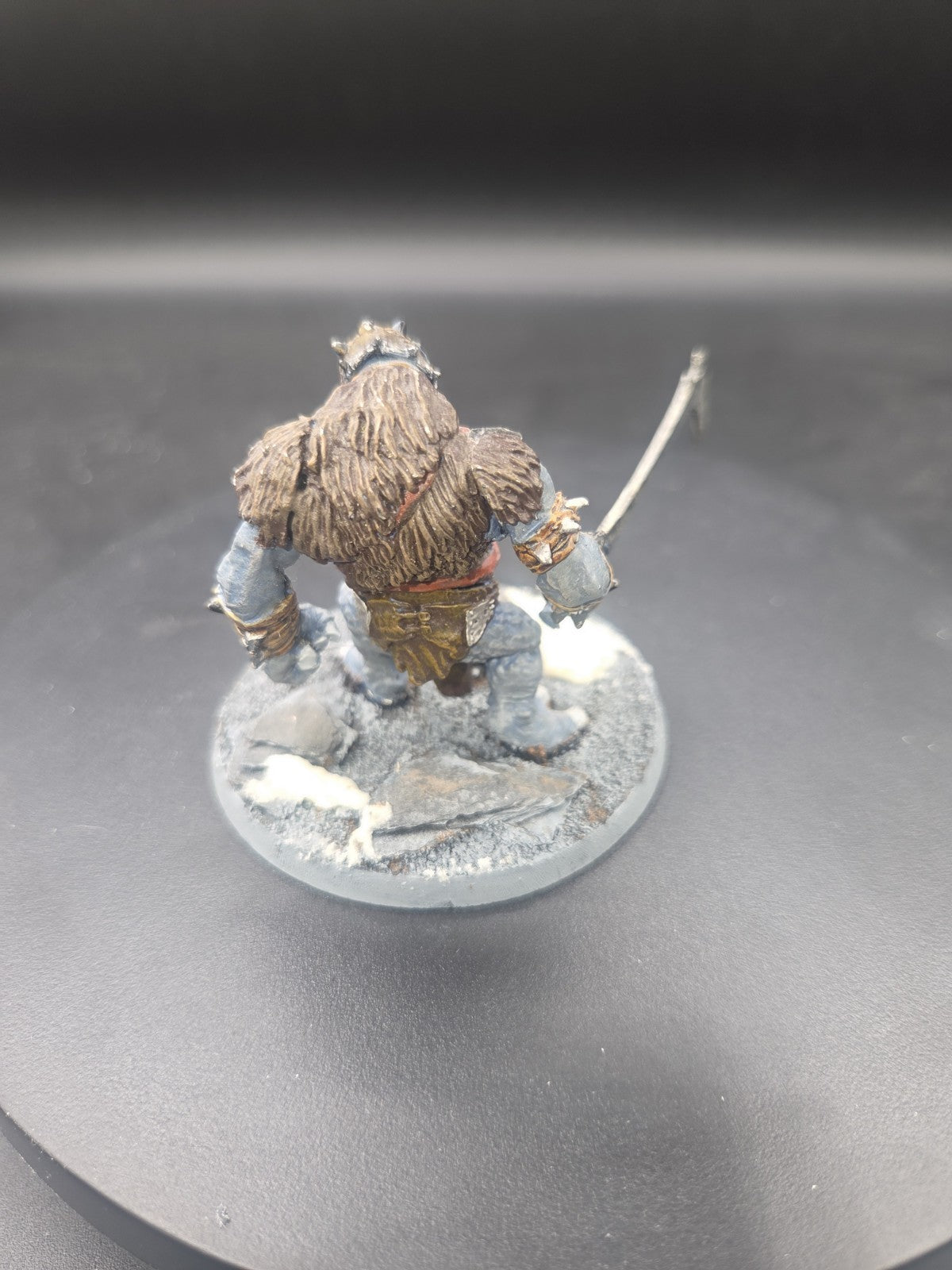 GW MESBG Buhrdur Hill Troll Chieftain OOP Metal Lord of the Rings Tabletop Ready2