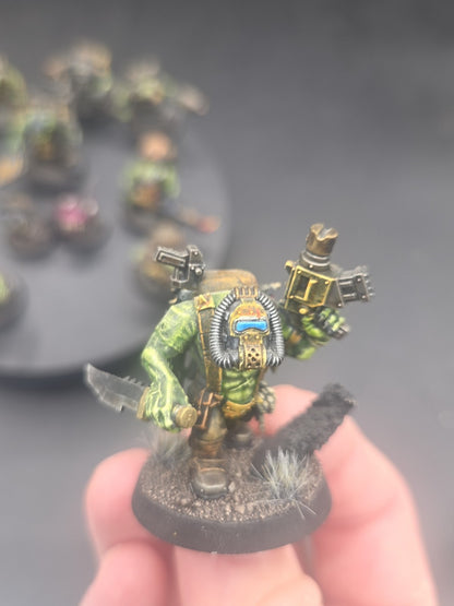 US Duty Paid ORK KOMMANDOS KILL TEAM Well Painted Tabletop Ready 7