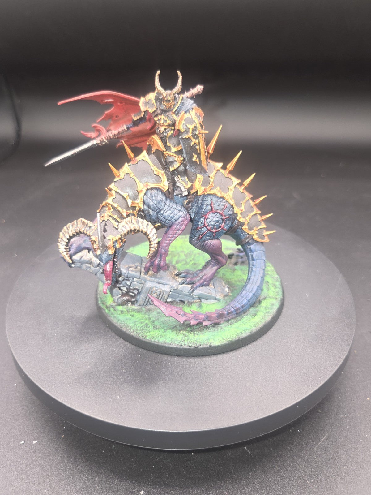 Warhammer AoS Well Painted Abraxia Spear of the Everchosen - Slaves to Darkness0